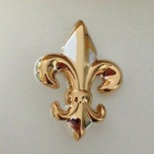 Fleur de Lis Pendant Pin New Orleans Saints New